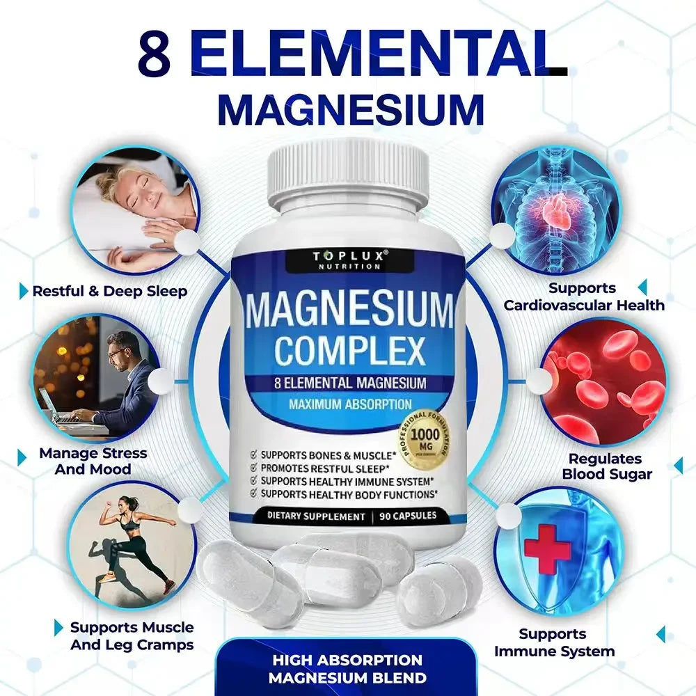 Magnesium Complex 1000mg Vegan