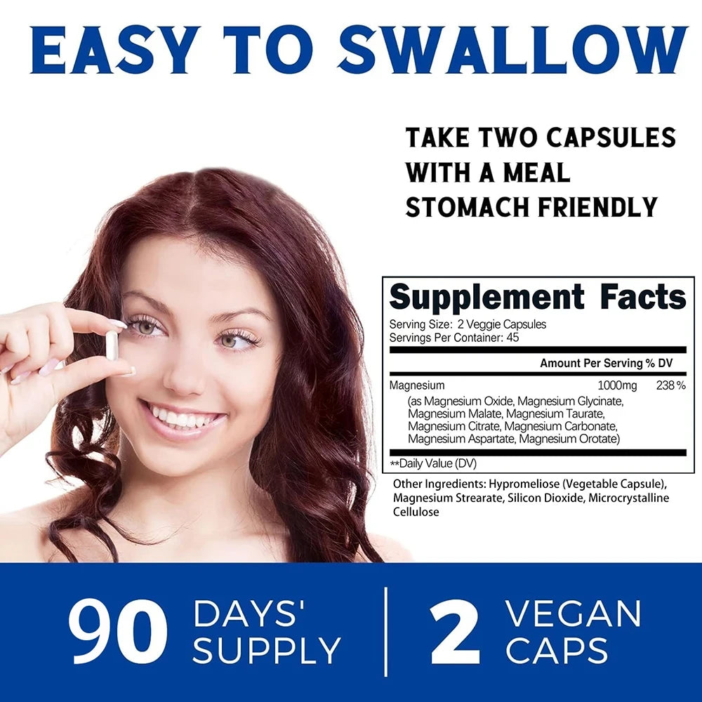 Magnesium Complex 1000mg Vegan