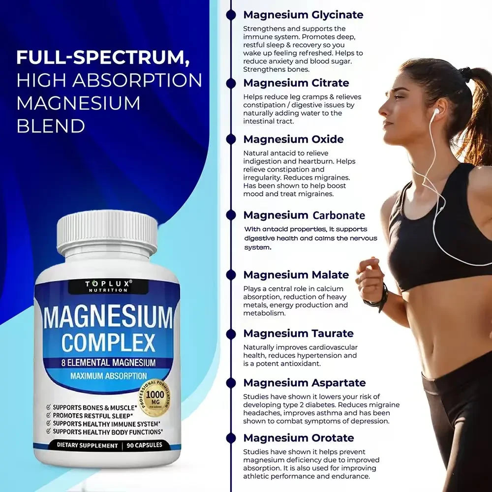 Magnesium Complex 1000mg Vegan